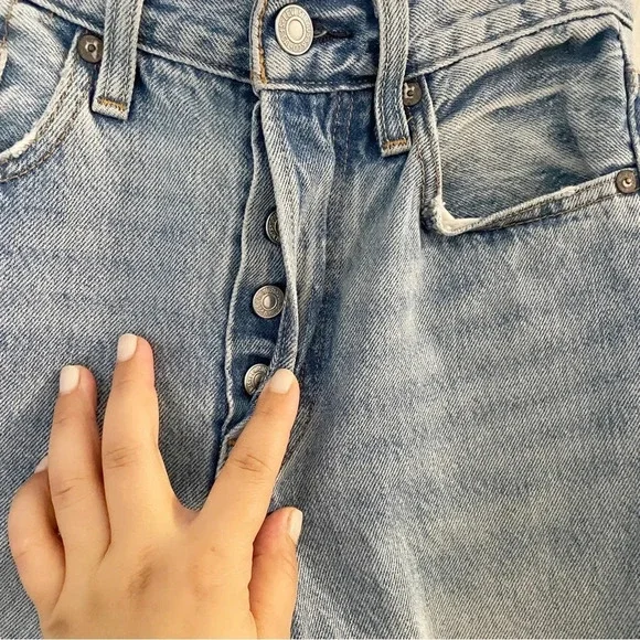 levi's 501 jeans Sz 24x28 - Picture 4 of 6